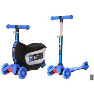 �������-������� 3 � 1 Y-SCOO ������ Mini Jump&Go  �� ����������� ��������, ���� dark blue 