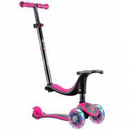 �����������- �������- ������� GLOBBER EVO 4 in1 TITANIUM � 3 ����������� ��������, ���� Neon Pink 